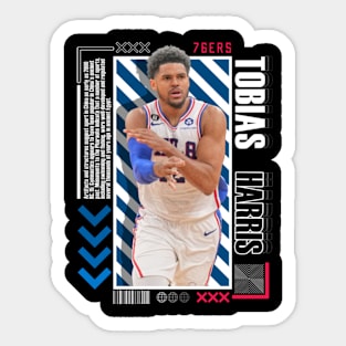 Tobias Harris Paper Poster Version 10 Sticker